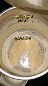 水壶有水垢怎么去除??